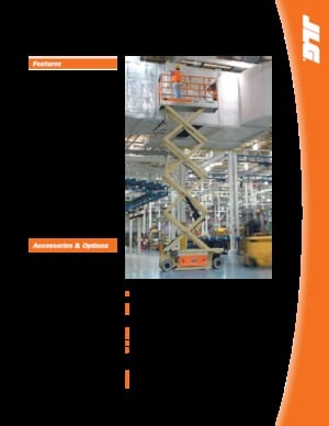 Scherenbühnen auf Rädern JLG 2630 ES