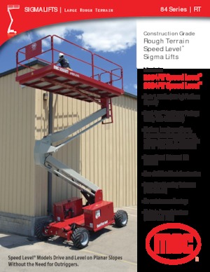 Scherenbühnen auf Rädern MEC 2684RT