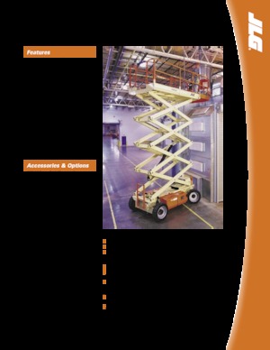 Scherenbühnen auf Rädern JLG M4069LE