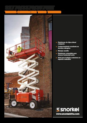 Scherenbühnen auf Rädern Snorkel S2770RT