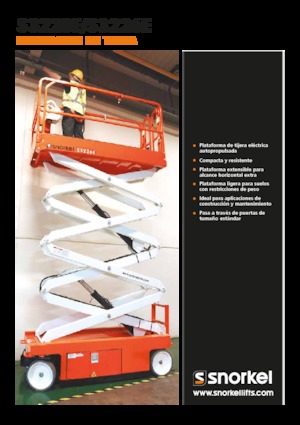 Scherenbühnen auf Rädern Snorkel S3226E