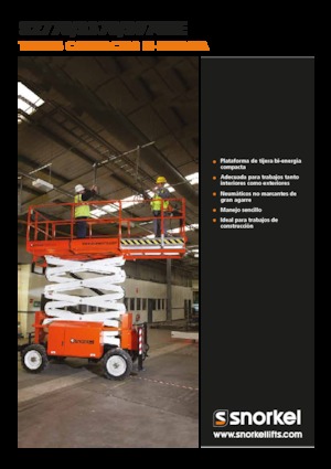 Scherenbühnen auf Rädern Snorkel S3370BE