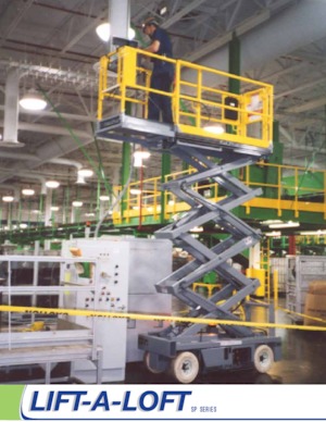 Scherenbühnen auf Rädern Lift-A-Loft SPN20