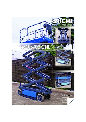 Scherenbühnen auf Rädern Aichi SV08CNL