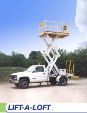Scherenbühnen auf Rädern Lift-A-Loft TMP-15 