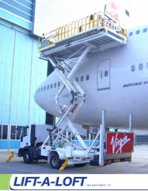 Scherenbühnen auf Rädern Lift-A-Loft TMX32-15