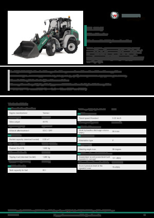 Hoflader Kramer KL19.5L