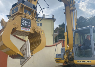 Anbaugeräte Abbruch-Sortiergreifer OSA Demolition Equipment GR 15 
