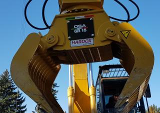 Anbaugeräte Abbruch-Sortiergreifer OSA Demolition Equipment GR 15 