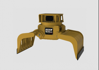 Anbaugeräte Abbruch-Sortiergreifer OSA Demolition Equipment GR 25 