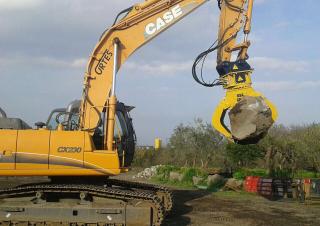 Anbaugeräte Abbruch-Sortiergreifer OSA Demolition Equipment GR 40 