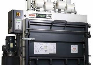 Abfallpressen HSM V-Press 818 plus