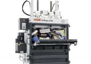 Abfallpressen HSM V-Press 818 plus