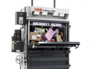 Abfallpressen HSM V-Press 820 eco