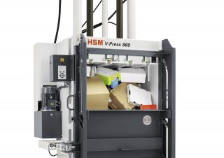 Abfallpressen HSM V-Press 860 eco