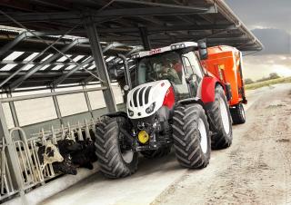 Fahrzeuge Kommunale Schlepper Steyr 4115 Profi