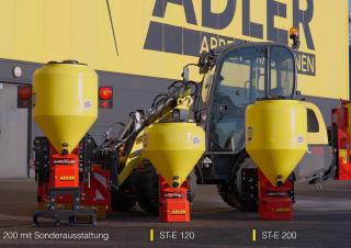 Winterdienste Streugeräte Anbau-Streugeräte Adler ST-E 200