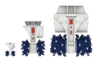Anbaugeräte Anbaufräsköpfe (hydr.) Erkat ER 5500