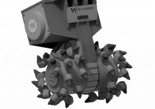 Anbaugeräte Anbaufräsköpfe (hydr.) WIMMER WFR 150