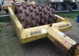 Walzen Anhängewalzen Bomag BW 6 S