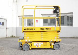 Scherenbühnen Scherenbühnen auf Rädern Haulotte Optimum 8