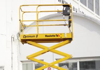 Scherenbühnen Scherenbühnen auf Rädern Haulotte Optimum 8