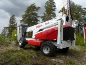 Gelenk Arbeitsbühnen Gelenkarbeitsbühnen auf Rädern Dino Lift Rhino 205 RXT