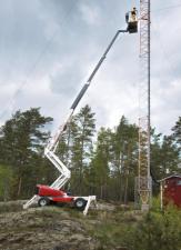 Gelenk Arbeitsbühnen Gelenkarbeitsbühnen auf Rädern Dino Lift Rhino 205 RXT
