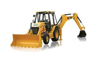 Baggerlader Caterpillar 424B