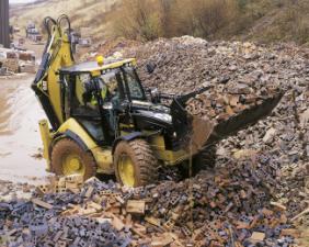 Baggerlader Caterpillar 444E 4x4