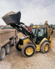 Baggerlader Caterpillar 444E 4x4