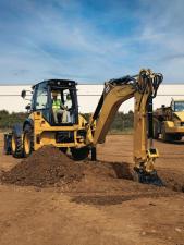 Baggerlader Caterpillar 444E 4x4