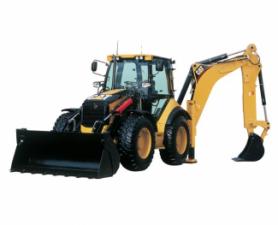 Baggerlader Caterpillar 444E 4x4