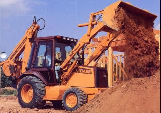Baggerlader Case 580