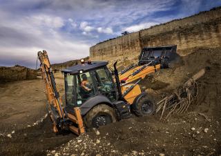 Baggerlader Case 580ST 