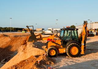 Baggerlader Case 580T