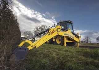 Baggerlader New Holland B110C TC