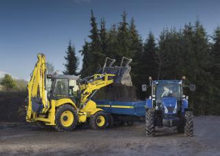 Baggerlader New Holland B110C TC