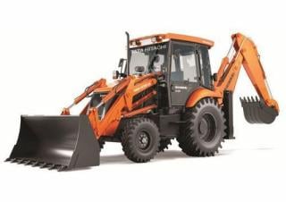 Baggerlader Hitachi Shinrai