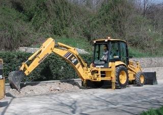 Baggerlader Komatsu WB93R-5 