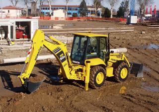 Baggerlader Komatsu WB93S-5 
