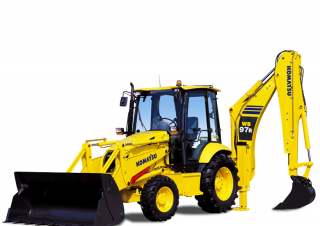 Baggerlader Komatsu WB97R-5 