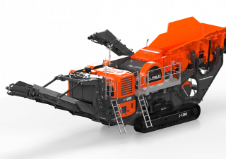 Bauschutt-Recyclinganlagen Finlay J-1280