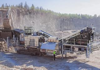 Bauschutt-Recyclinganlagen Jonsson L 120-330