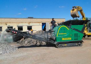 Bauschutt-Recyclinganlagen Komplet LEM TRACK 6040