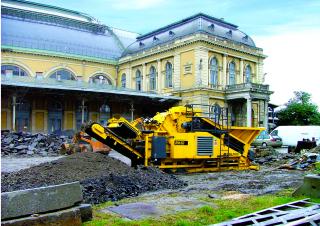 Bauschutt-Recyclinganlagen Rubble Master RM 60