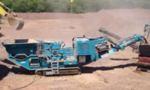 Bauschutt-Recyclinganlagen Powerscreen Trakpactor 250