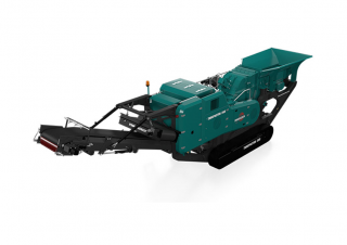 Bauschutt-Recyclinganlagen Powerscreen Trakpactor 260
