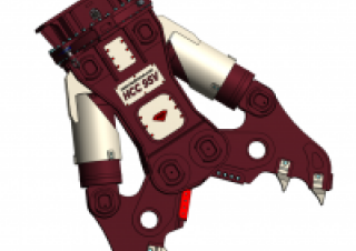 Anbaugeräte Beton-Abbruchzangen Hydra Ram HCC-32V*