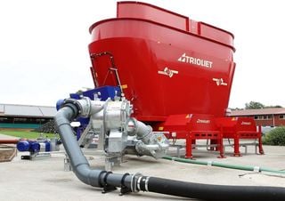 Fütterungstechnik Biogas Mischer Trioliet Solomix 2-2000